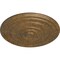 Ekena Millwork Carton Ceiling Medallion (For Canopies up to 3 3/4"), Hnd-Painted Rubbed Bronze, 17 3/4"OD x 1 3/8"P CM18CARZS - alternate 4